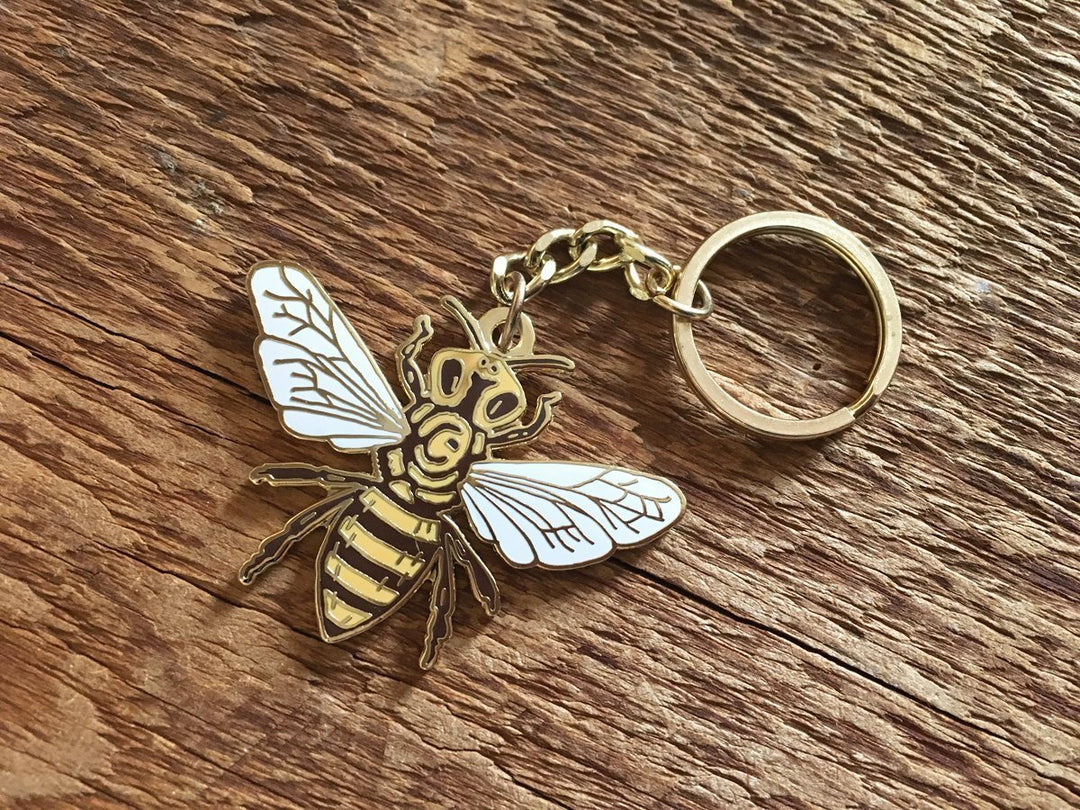 Honey Bee Keychain