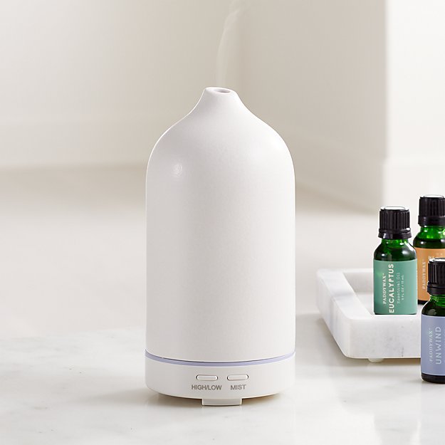 Essential Oils White Ceramic Electric Diffuser