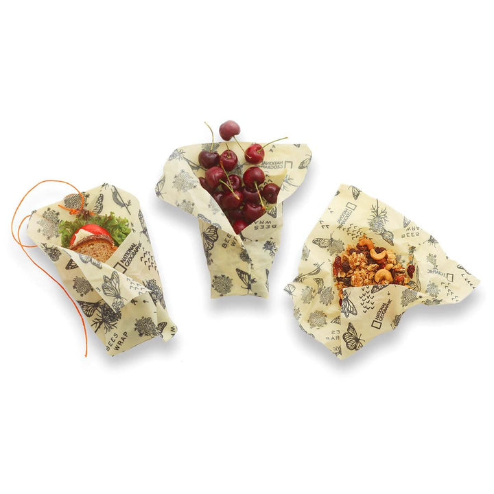 Explorer Pack In National Geographic Print  Bee's Wrap