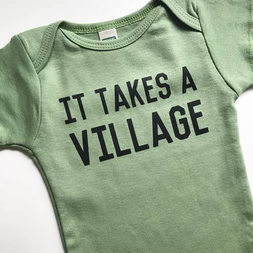 It Takes A Village Onesie
