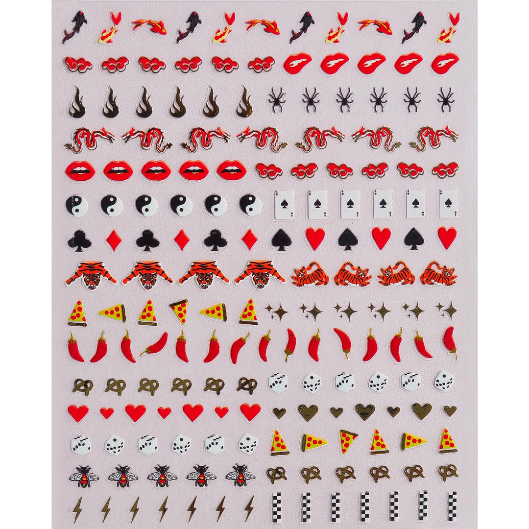 Nail Art Stickers - Jackpot