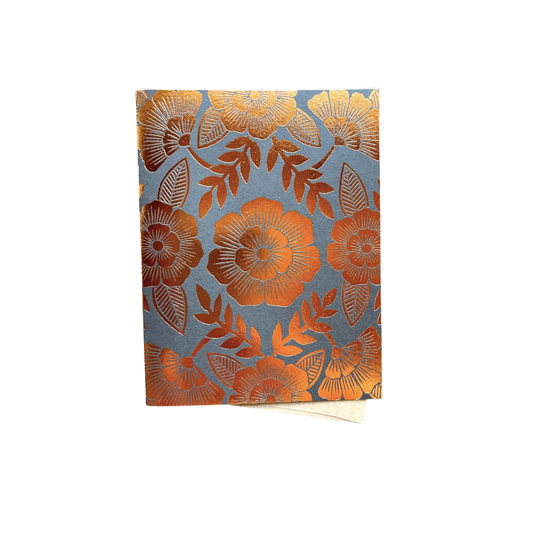 Foil Stamped Greeting Card, FL43