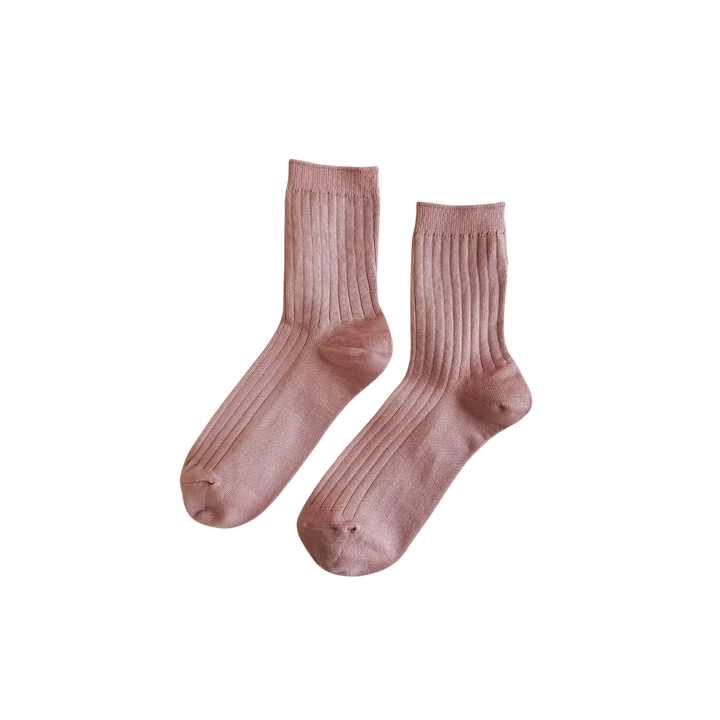 Her Socks - Mercerized Combed Cotton Rib