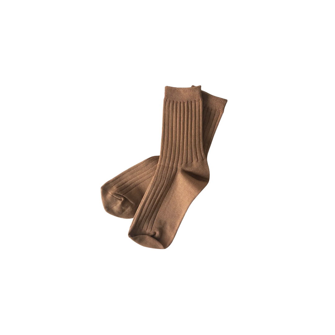 Her Socks - Mercerized Combed Cotton Rib