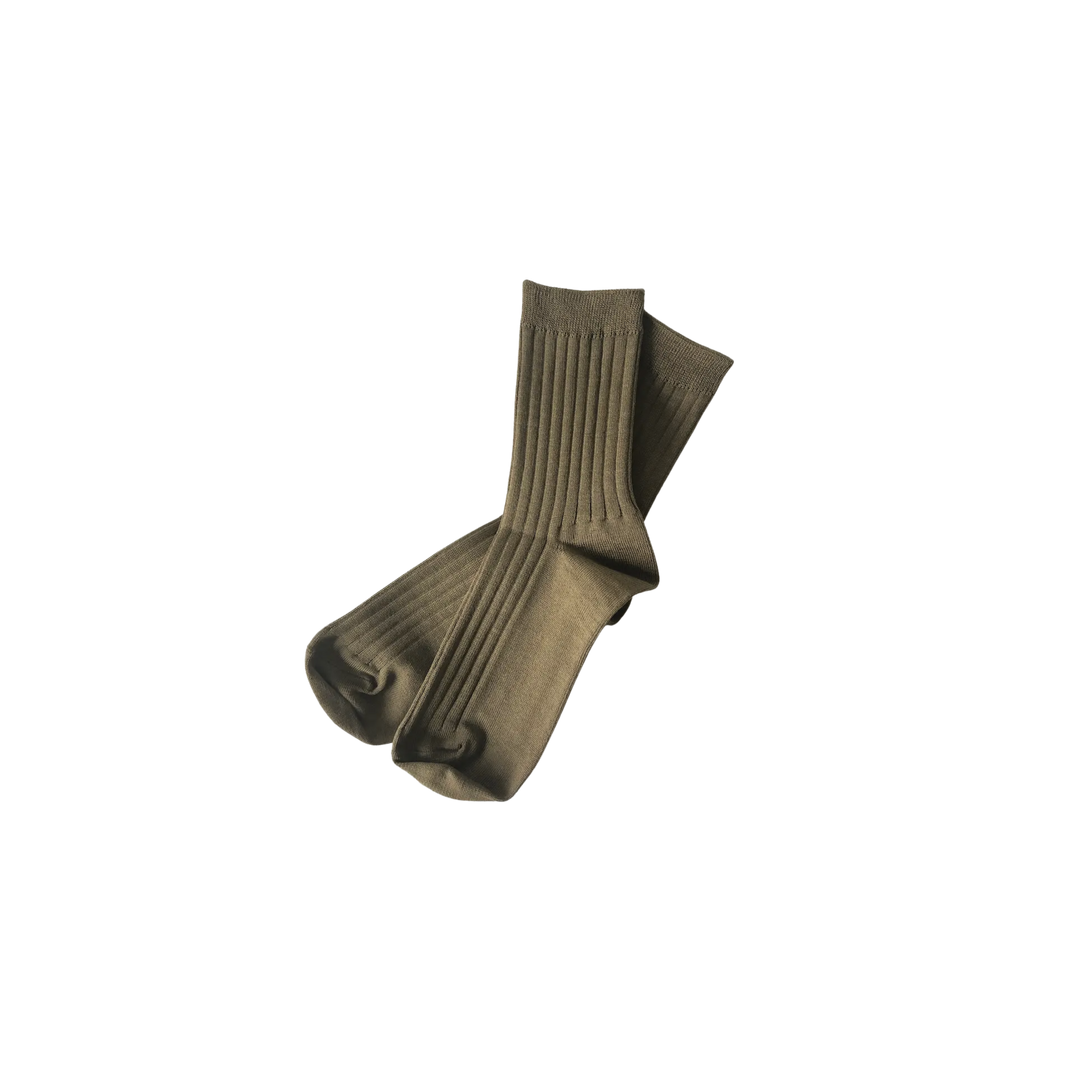 Her Socks - Mercerized Combed Cotton Rib