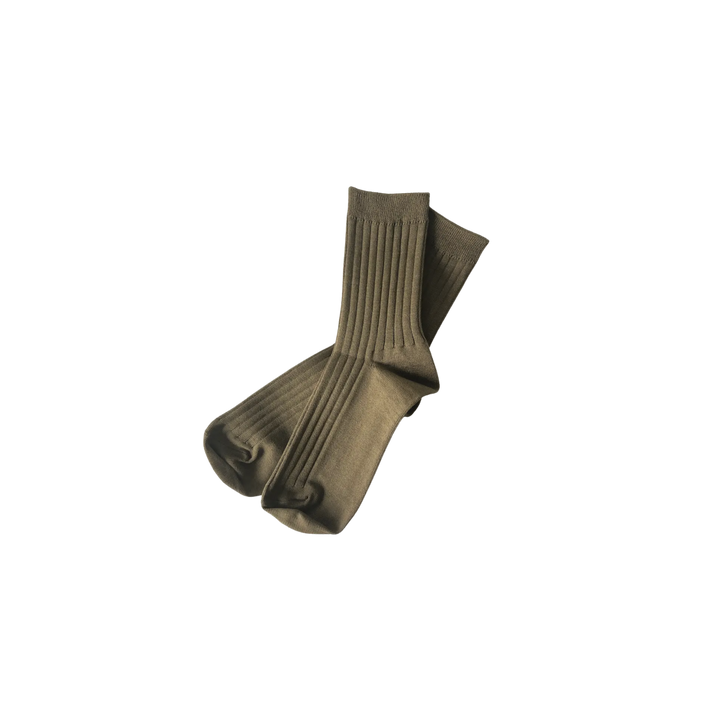 Her Socks - Mercerized Combed Cotton Rib