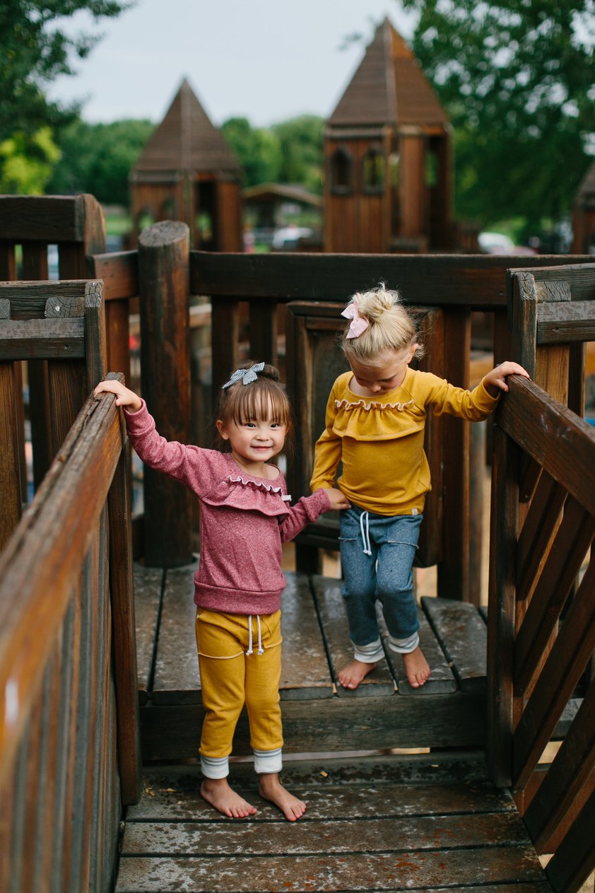 Mustard Ruffle Sweater