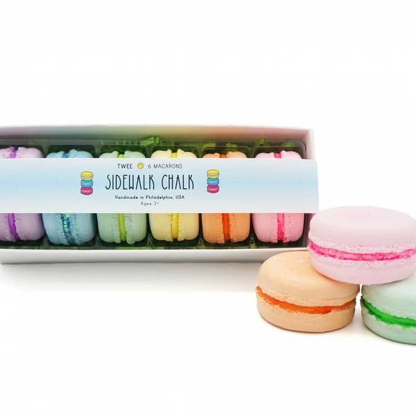 Petit Macaron Sidewalk Chalk Set