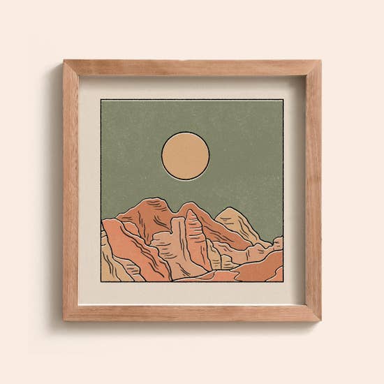 Rocky Mountains Print