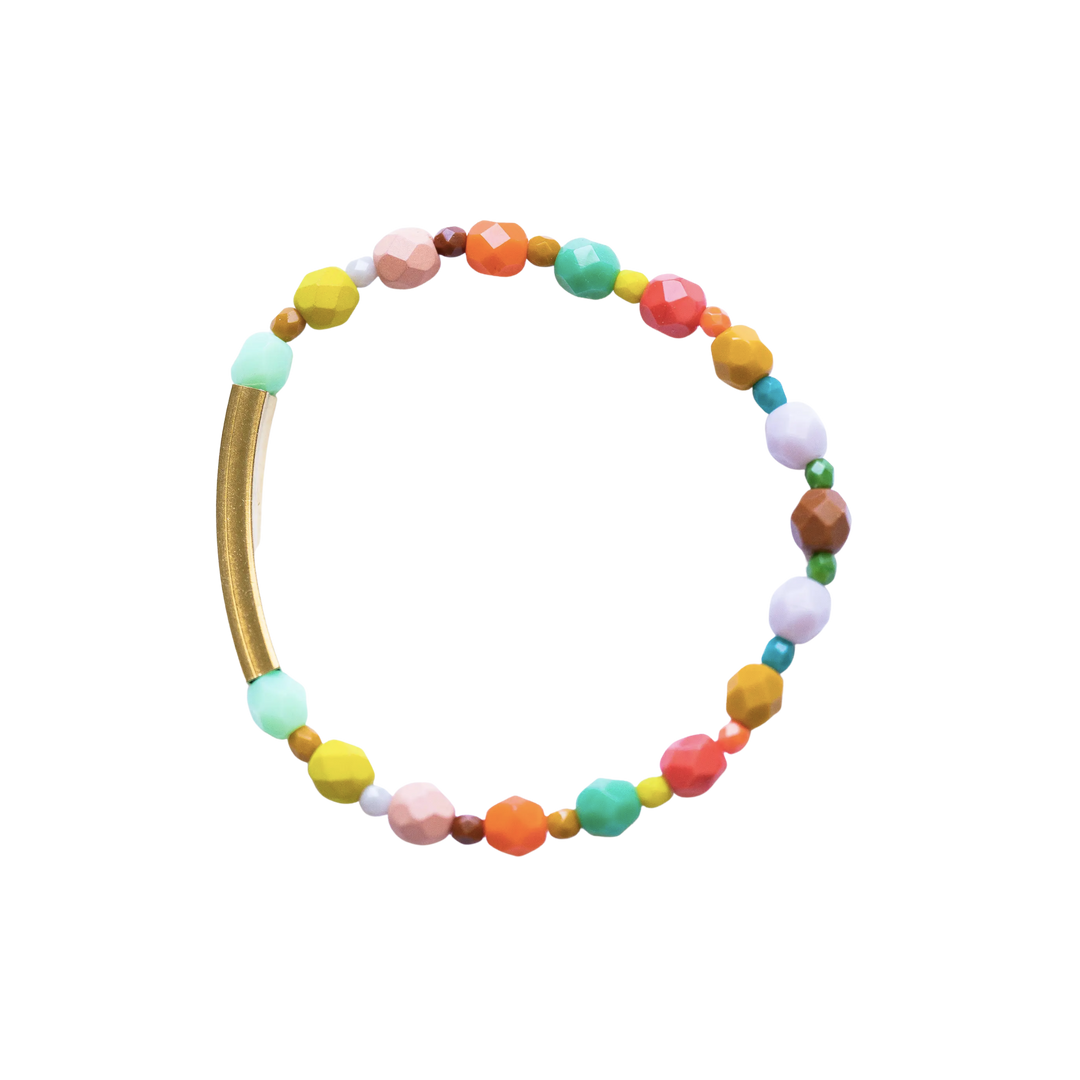 Colorful Mixed Bead Bracelet