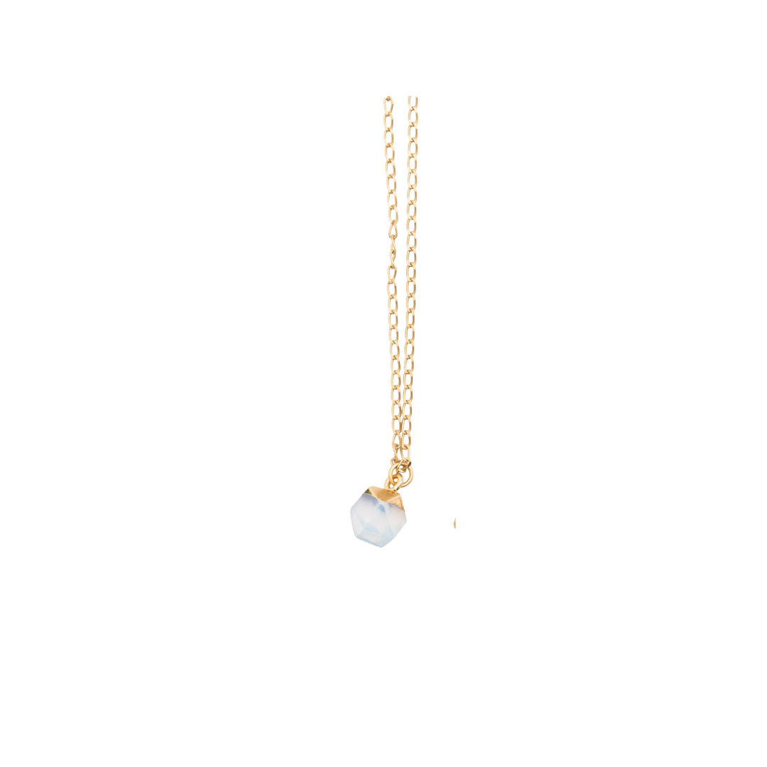 Gemstone Charm Necklace