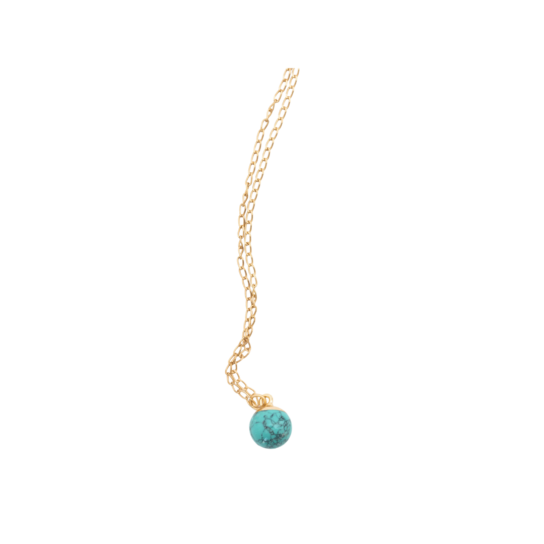 Gemstone Charm Necklace