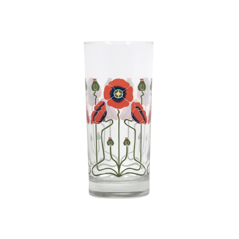 Flower Collins Glass