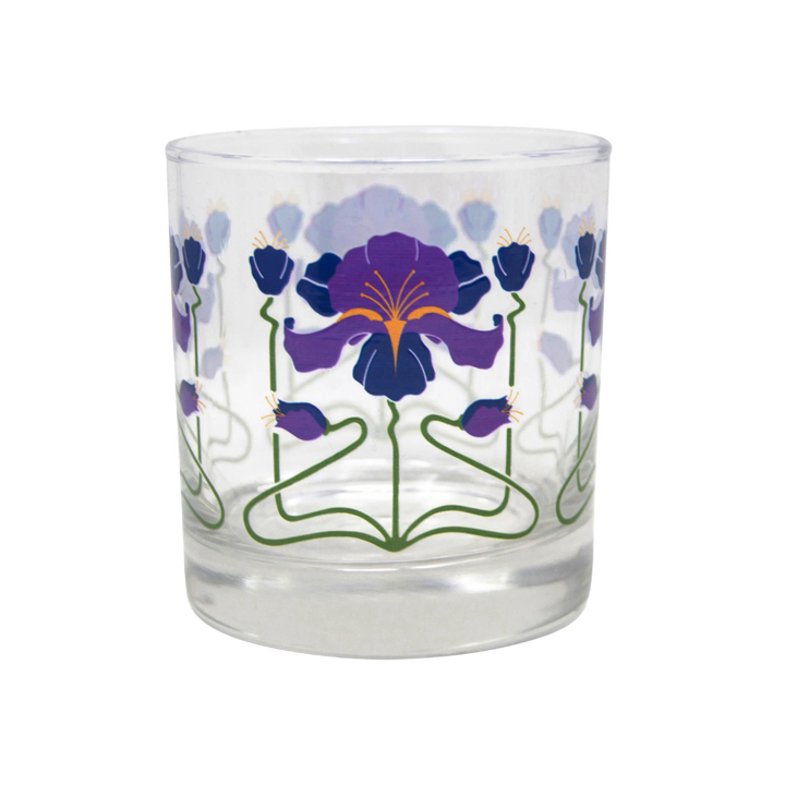 Flower Rocks Glass