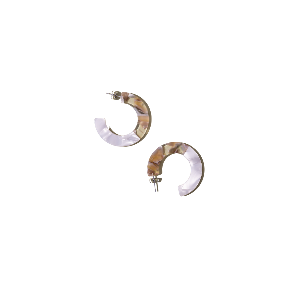 Roza Hoop Earrings