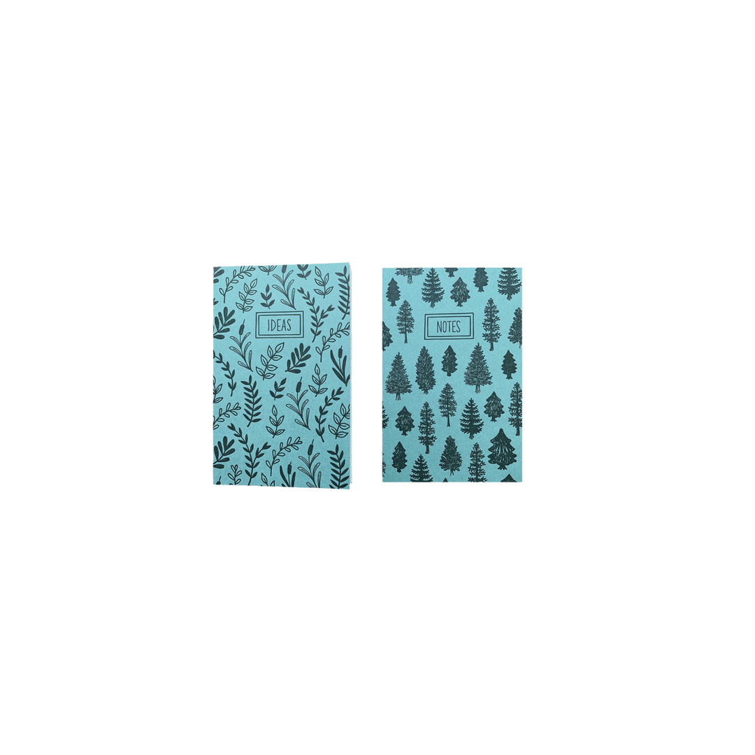 Trees & Leaves Pocket Notebook Set