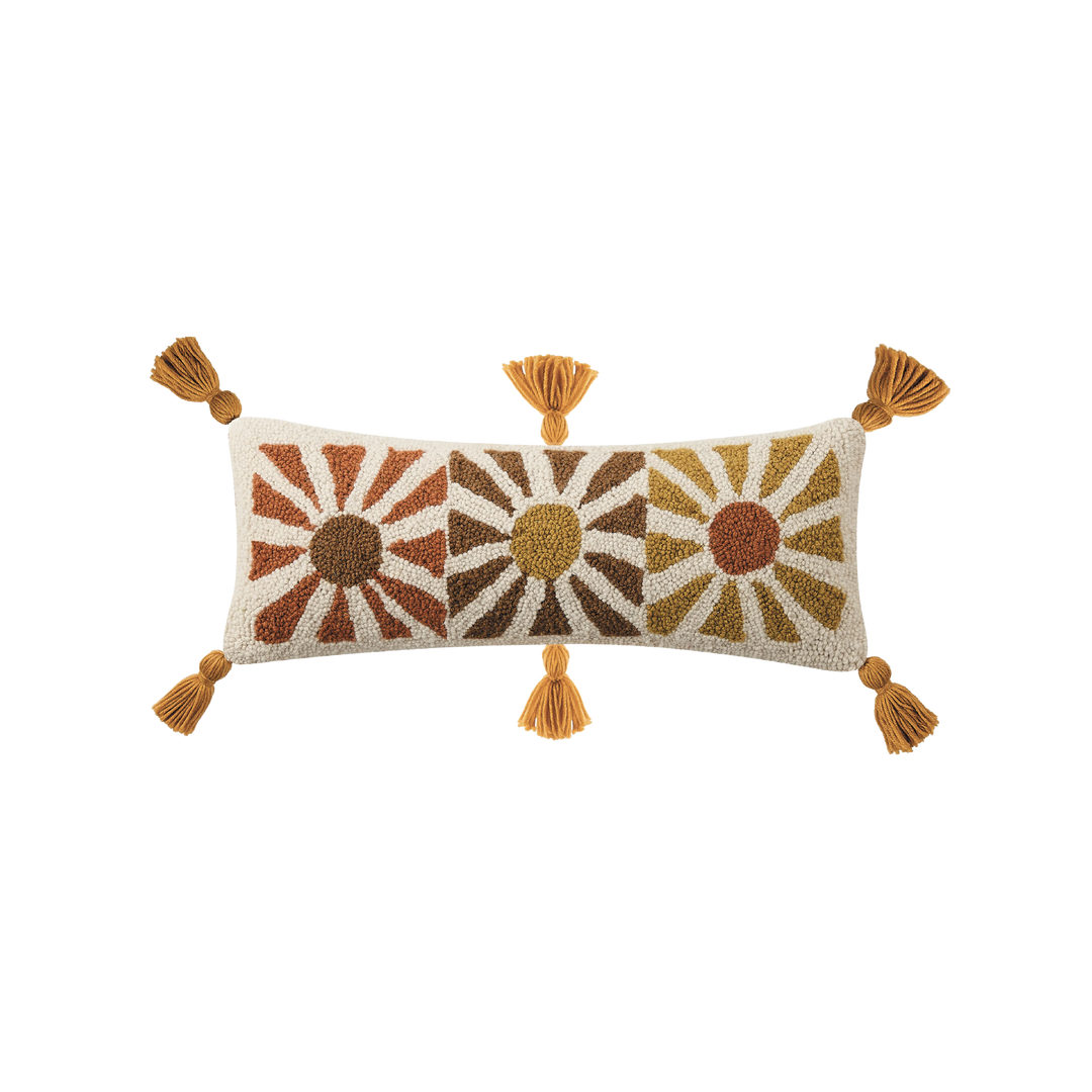 Shine On With Tassles Hook Pillow