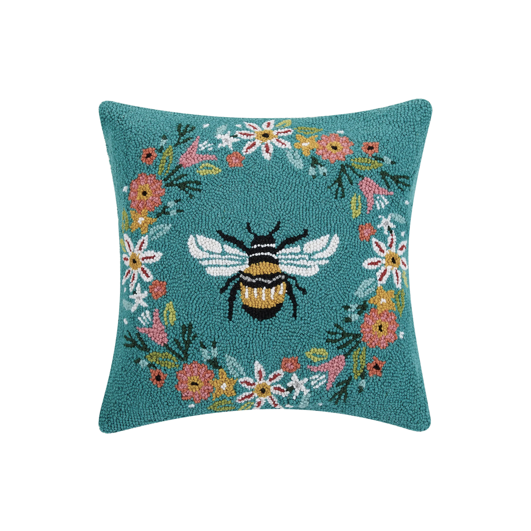 Bee Wreath Hook Pillow