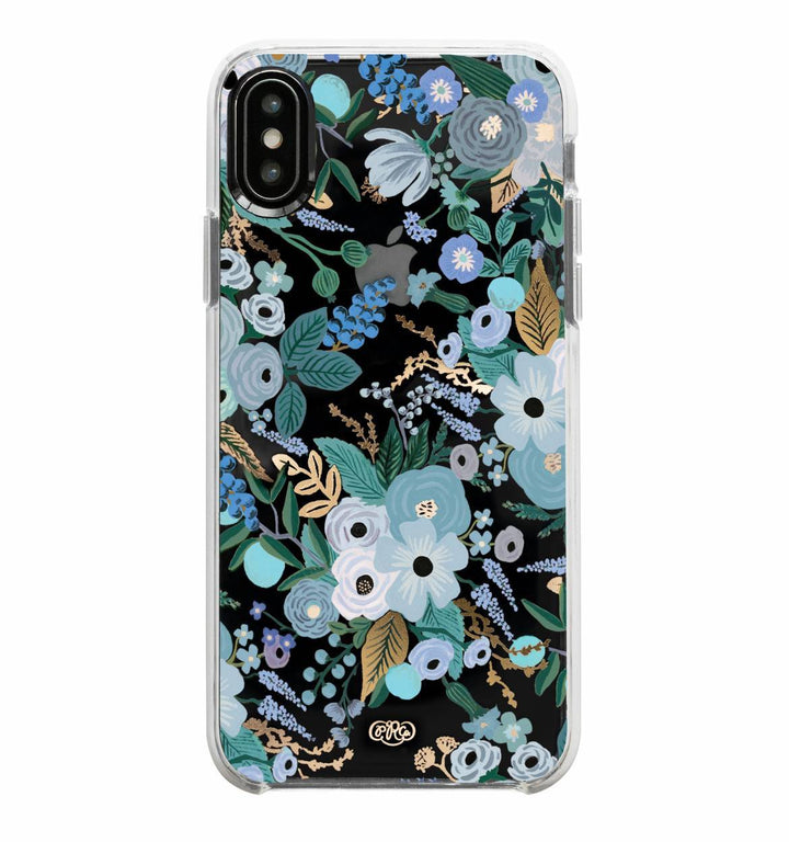 Garden Party Blue iPhone Case