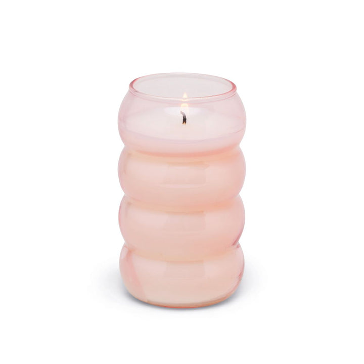 Realm 12oz Bubble Ribbed Glass Candle