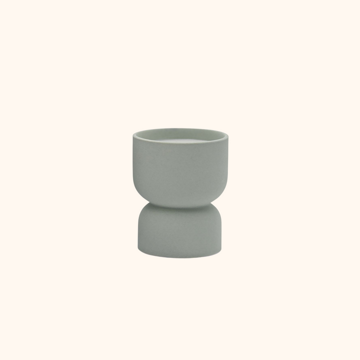 Form 6 oz. Ceramic Hourglass Candle