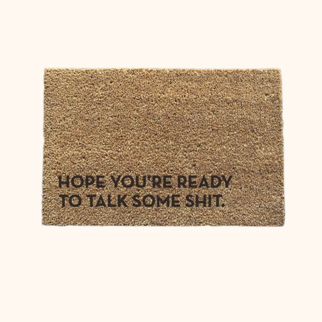 Talk Shit Doormat