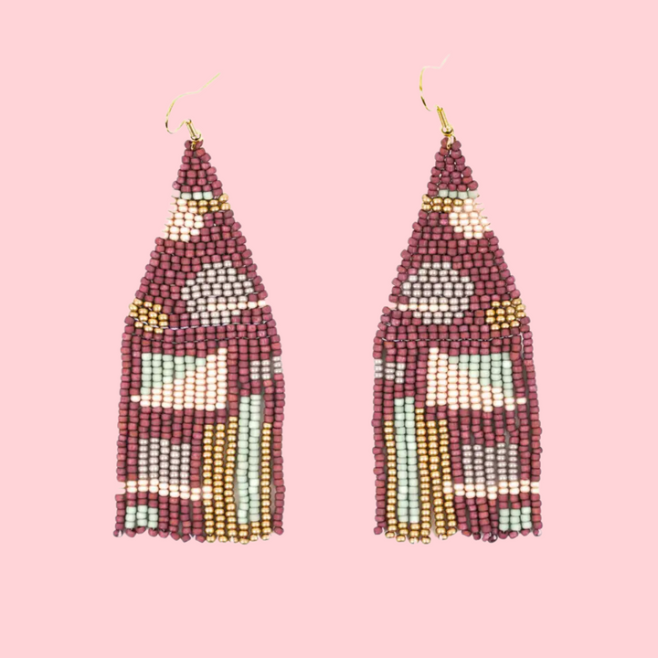 Shapes Fringe Earrings