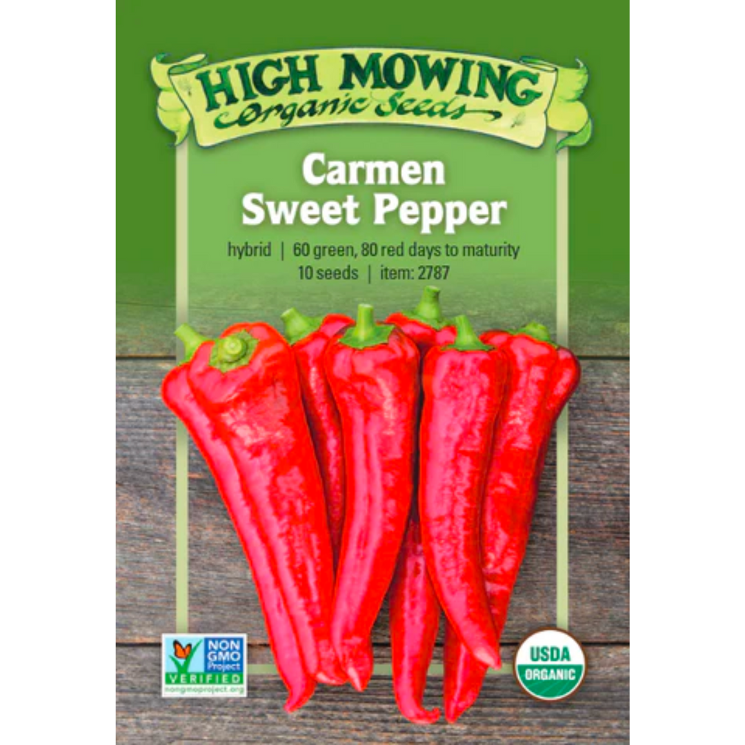 Carmen F1 Pepper: 10 Seeds