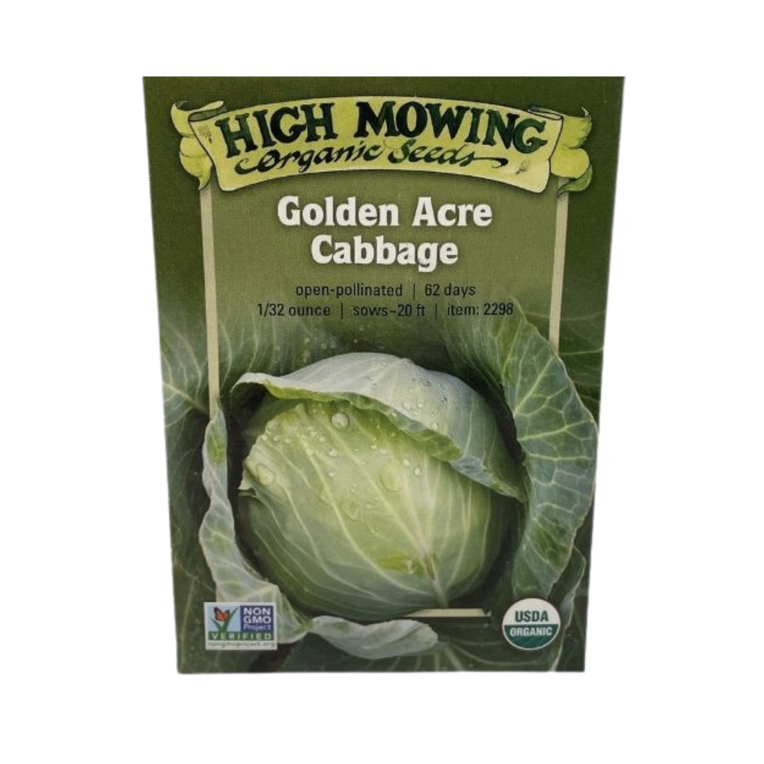 Golden Acre Cabbage: 1/32 oz.