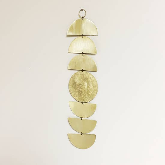 Brass Semi Circle Wall Hanging