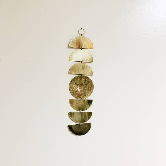 Brass Semi Circle Wall Hanging