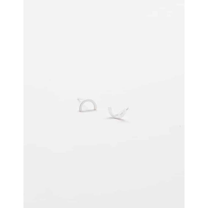 Mini Arc Stud Earrings