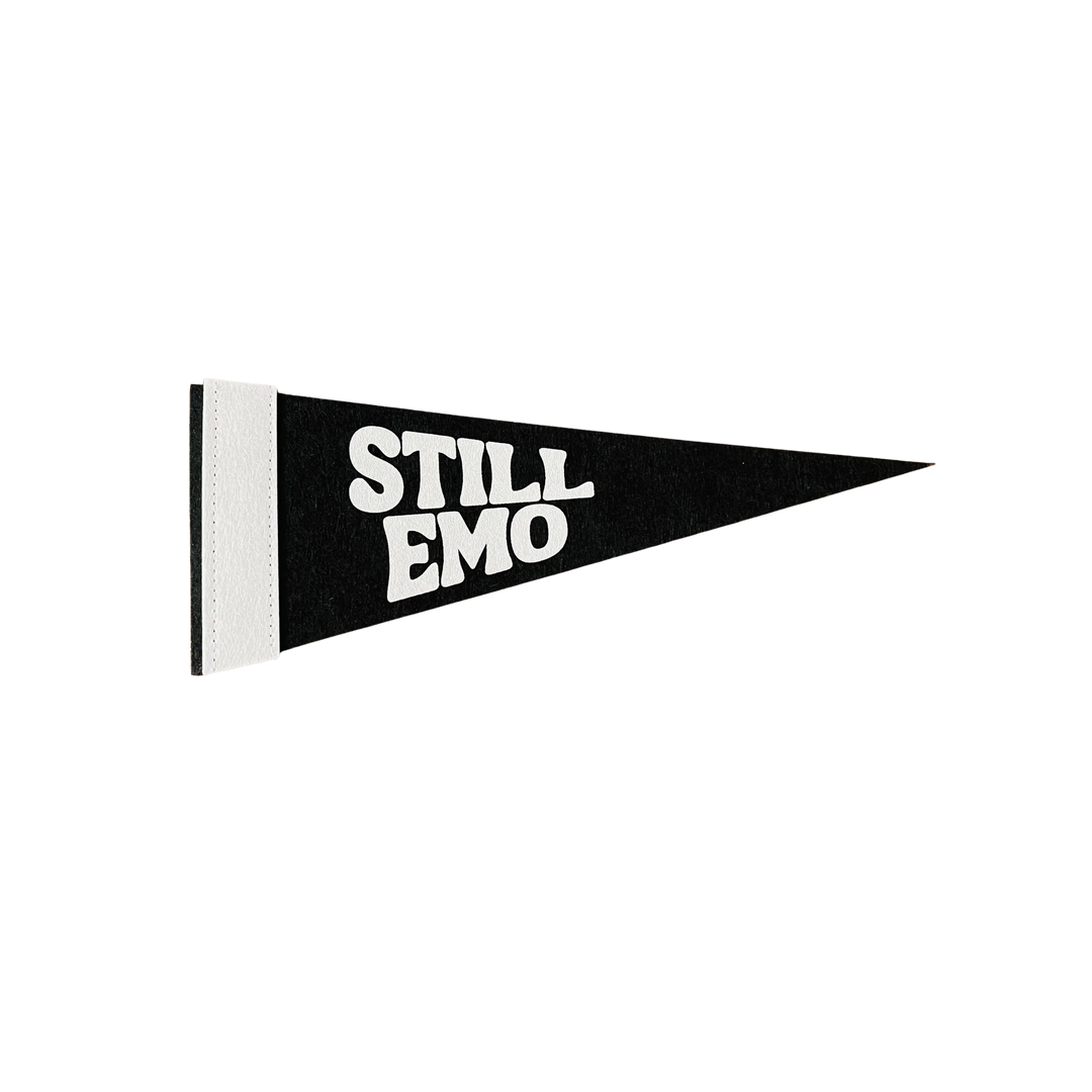 Still Emo mini Felt Pennant