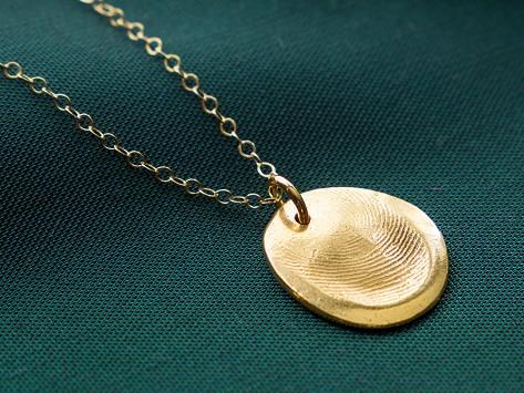 Custom Fingerprint Pendant