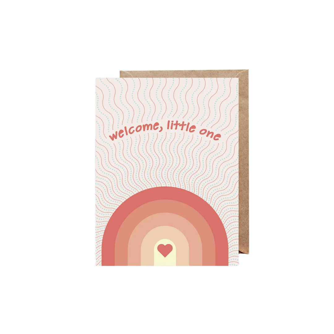 Welcome Little One Greeting Card