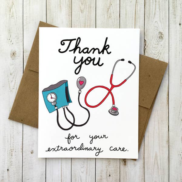 Healthcare Thank You Card