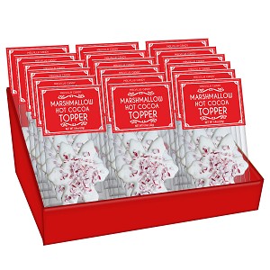 Peppermint Snowflake Marshmallow Topper