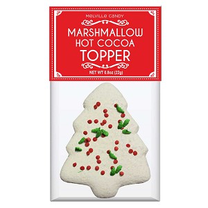 Holiday Confetti Tree Hot Cocoa Topper Marshmallow