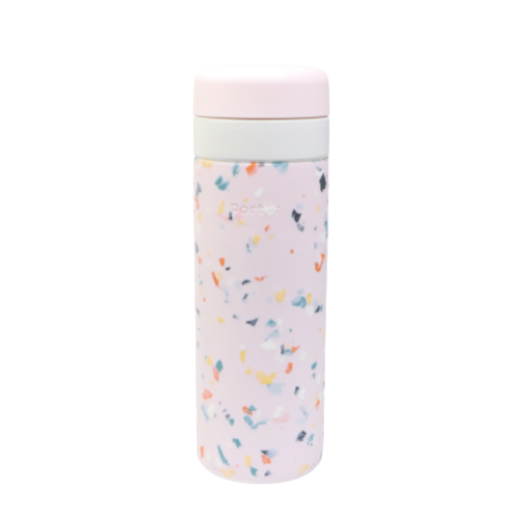 Insulated Terrazzo Ceramic Bottle 20oz